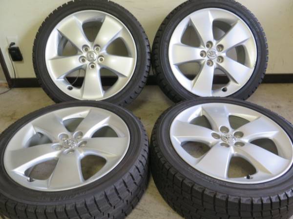 冬用 トヨタ 30プリウスSツーリング純正 バリ山215/45R17 タイヤ