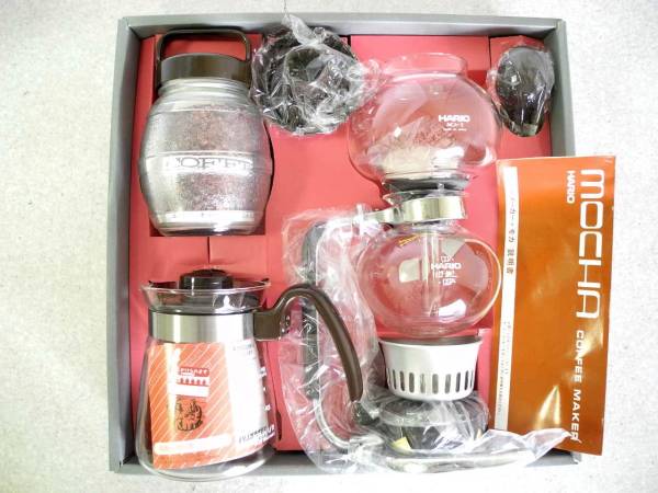 ●未使用 ハリオ コーヒーサイフォン・モカ MCA-3ギフトセット