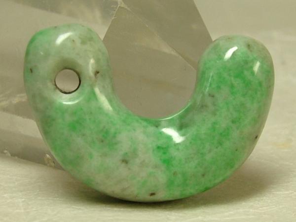 ▲▽■龍香堂■　糸魚川翡翠勾玉３１ｍｍ（ｖ24）即決△▼