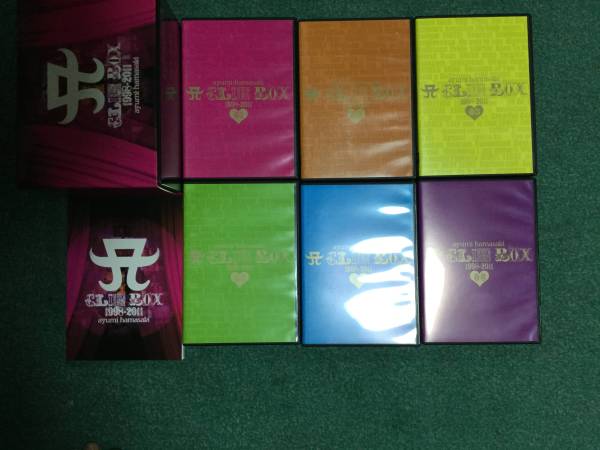 浜崎あゆみ CLIP BOX 1998-2011 DVD 6枚組 A CLIP BOX 1998-2011 DVD