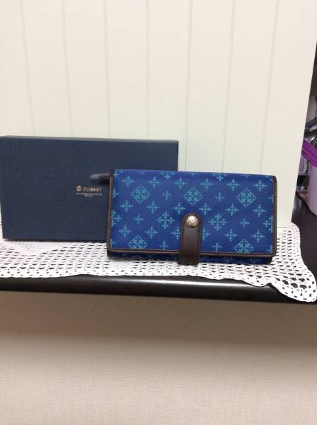 新品ラシット ナイロンジャガード長財布