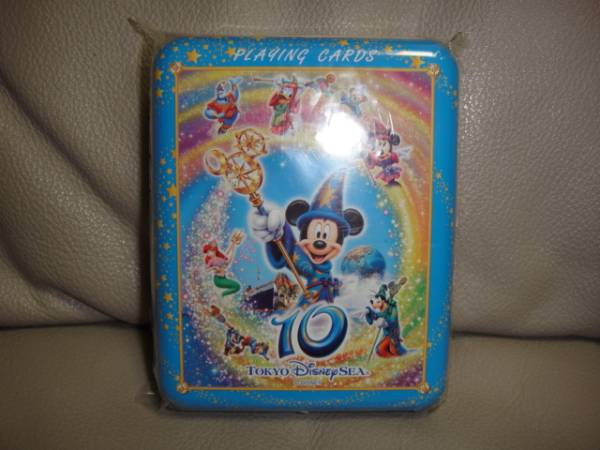 TDS１０th　かんケース入りトランプ　ダッフィー　☆新品☆_1
