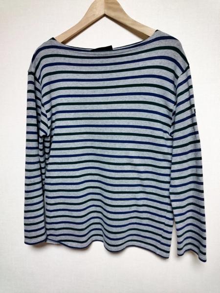 美品 saint james ボーダーバスクシャツ 38 カットソー
