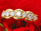 [初売1円]68万『輝きと煌めきの連鎖0.500ct』贅沢ダイヤリング