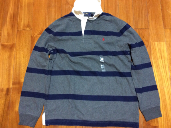 新品☆ラルフローレン☆ラガーシャツ☆M☆プレゼント polo by Ralph