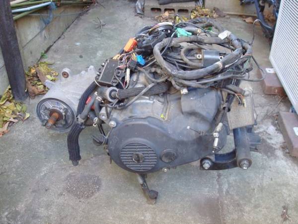 アドレスV１２５G　エンジン