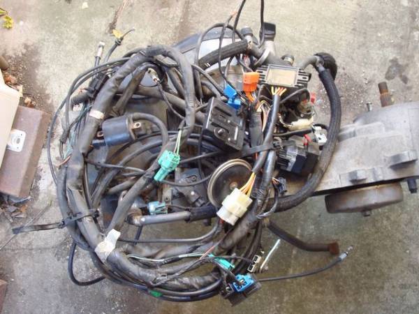 アドレスV１２５G　エンジン