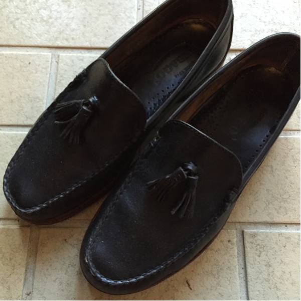 1円★27.5cm★　SEBAGO セバゴ コインローファー 9 1/2 茶 ♪