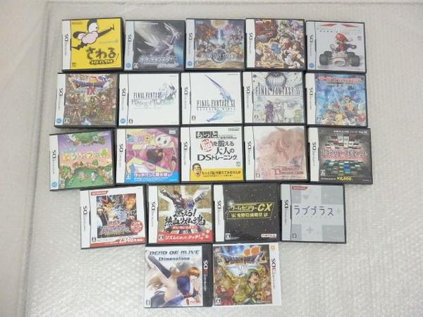処分 DS，3DSソフト FF4，ドラクエ，どうぶつの森，サガ2他[梱0.1]