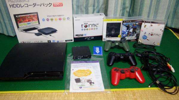 ＰＳ３ ＨＤＤレコーダーパック　320GB　地デジ録画　