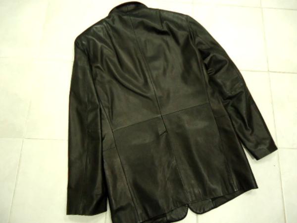◇リキエル オムRYKIEL HOMME ラムレザーテーラードJKT 羊革