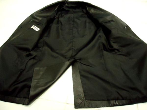 ◇リキエル オムRYKIEL HOMME ラムレザーテーラードJKT 羊革