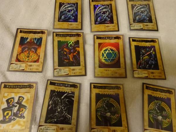 遊戯王カードダス初期＋ジャンボカードダスブルーアイズ他セット