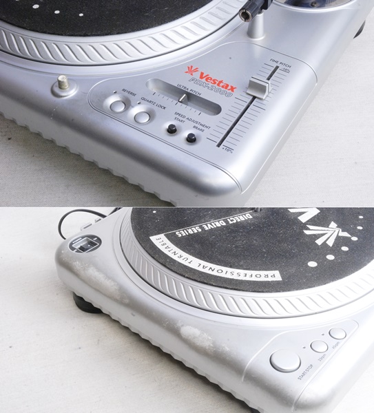 Sale】Vestax PDX-2000 ターンテーブル ジャンク品 回転OK Vestax