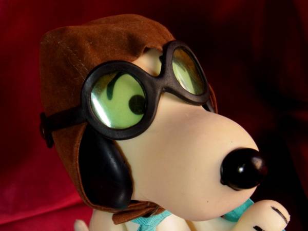 スヌーピー フライングエース★ソフビDOLL 最落無 1円スタート!!