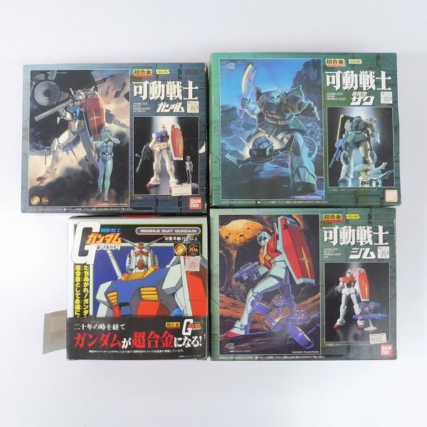 F013 バンダイ ポピー 超合金 可動戦士 ガンダム ザク ジム ★