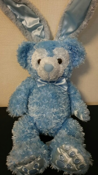 wdwイースターダッフィー　ディズニーベア　ブルー ダッフィー ディズニーベア ブルー - WDW 青 宅配買取貴重な初期