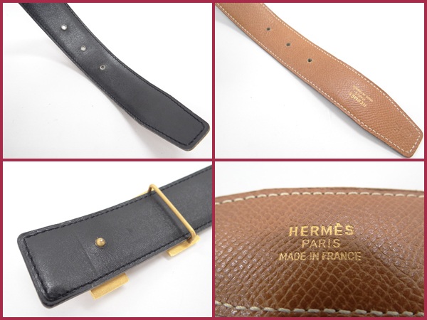 HERMES エルメス ベルト レザー ホースモチーフ 75 ○Z刻印 楽天市場