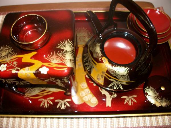 Yahoo!オークション GQ08 輪島塗 朱塗 極上本堅地 鉢 菓子器 -「極上本