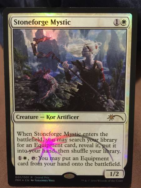 即決あり】石鍛冶の神秘家/Stoneforge Mystic GP名古屋プロモ