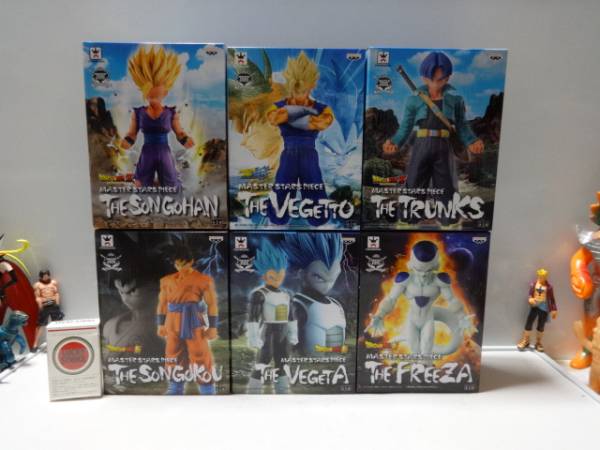 ドラゴンボール MASTER STARS PIECE 孫悟空 ベジータ など6種