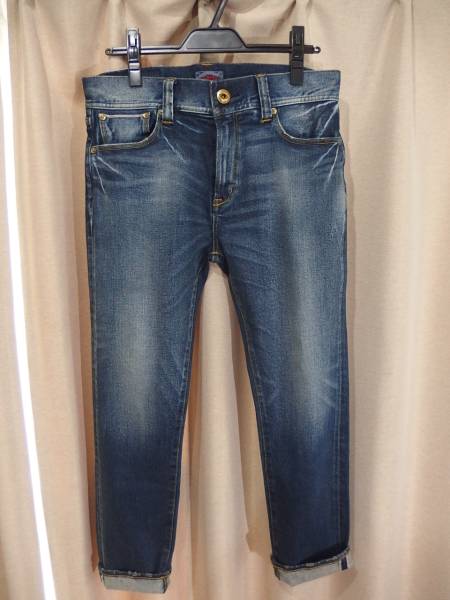 RCWB ロデオクラウンズ ストレッチテーパードデニムパンツ 28