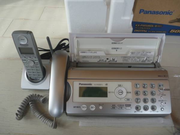 パナソニック Panasonic KX-PW506-S 電話機 KX-PW506DL FAX | KX