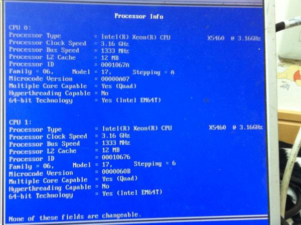 送料無料　Intel Xeon X5460 3.16GHz LGA 771 2個セット
