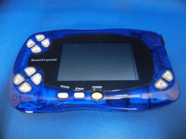 ワンダー スワン クリスタル クリア ブルー 箱説付き