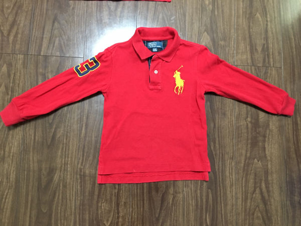 美品　ラルフローレン　ビッグポニー長袖ポロシャツ　２枚セット