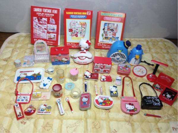 サンリオ ビンテージミニ・2・3纏めて キティ キキララ 11種