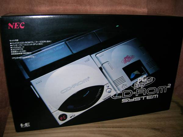 PCエンジン CD-ROM2 CDロムロム 新品未使用 箱傷み