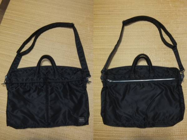 ○PORTER ポーター タンカー 2way ブリーフケース 黒 622-09311 TANKER