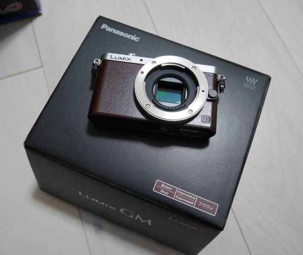 Panasonic DMC-GM1S ボディ ブラウン 中古パナソニック DMC-GM1S ボディ ブラウン｜｜カメラの 新同品