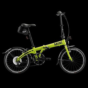 未使用 送料無料 保証書付 MINI フォールディングバイク ライム