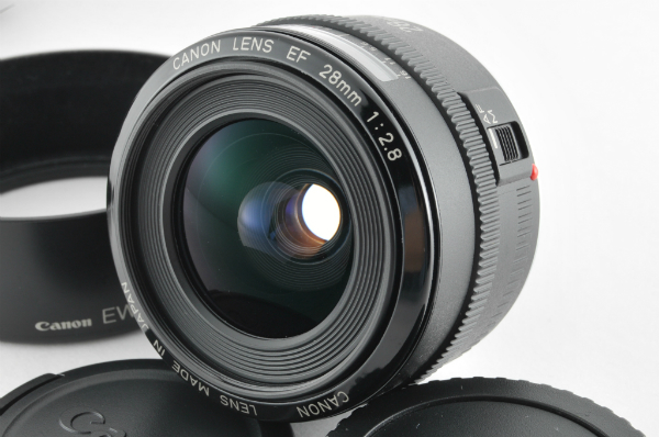 動作確認済】Canon EF 28mm F2.8 単焦点レンズ 動作確認済】Canon EF