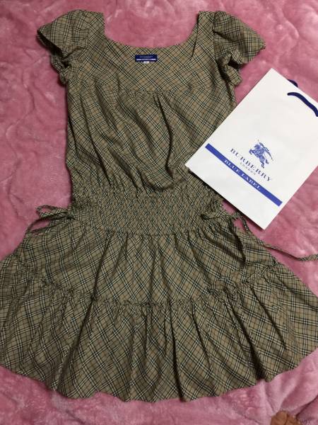 BURBERRY ☆バーバリーブルーレーベルワンピース BLUE LABEL ノバ