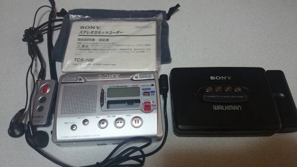 SONY TCS-100 カセットレコーダー - 整備品 箱付き 公式通販 価格.com