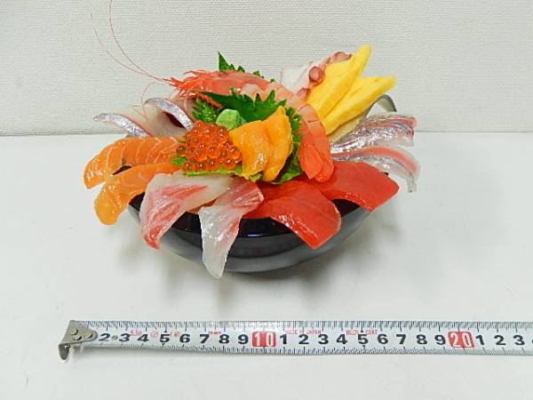 食品サンプル】 海鮮丼 豪華盛り合わせ