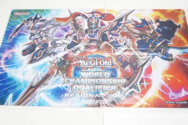 遊戯王!公式プレイマット 超戦士カオス・ソルジャー WCQ2016