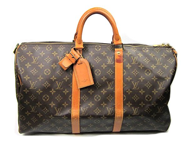 ルイヴィトン　モノグラム　バンドリエール　キーポル５０/84204