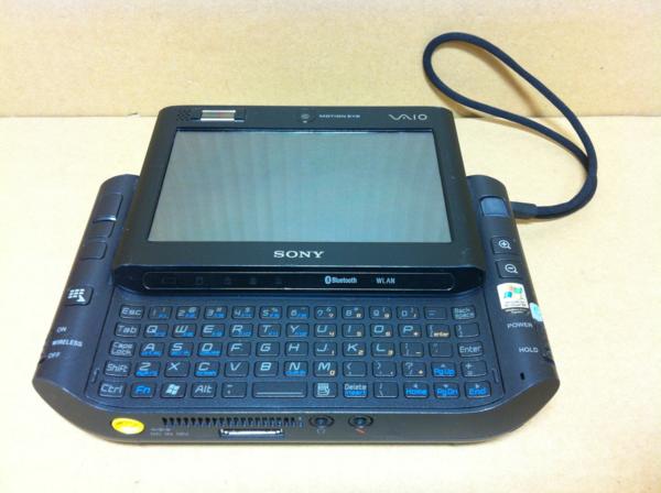 Sony Vaio VGN-UX 90S + ポートリプリケーター ジャンク品 Sony