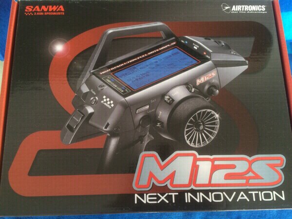サンワ M12S 送信機（新品、最新型）、RX-472受信機 限定ブルー 【公式