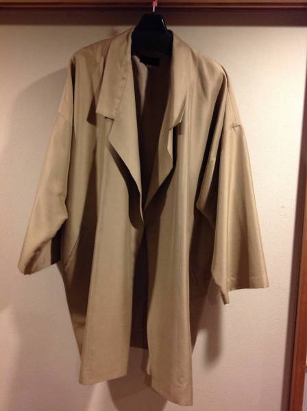ヨシエイナバ★ロングコート★シルク