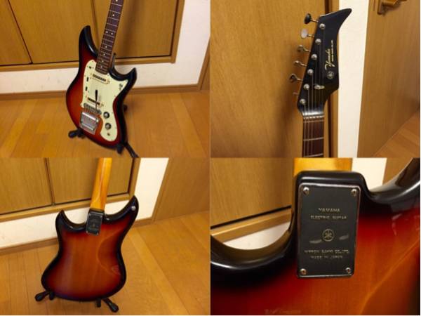 楽器・機材 ORANGE エレキギター レスポールタイプ ペグ折れあり