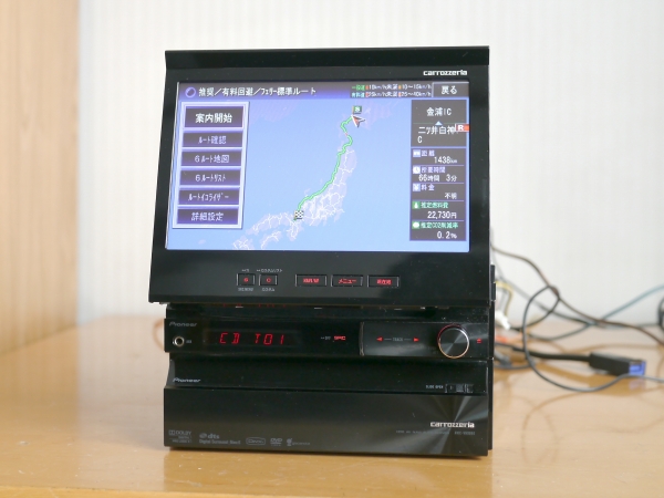carrozzeria AVIC-VH9990 HDDナビ 12年地図 フルセグ 0223