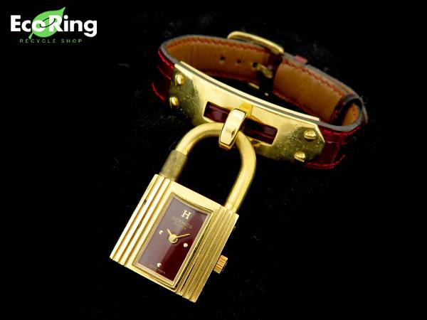 品質保証，安い 1円 ジャンク品 エルメス 310145 ケリー ウォッチ