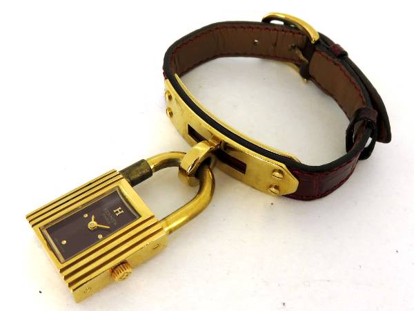 品質保証，安い 1円 ジャンク品 エルメス 310145 ケリー ウォッチ