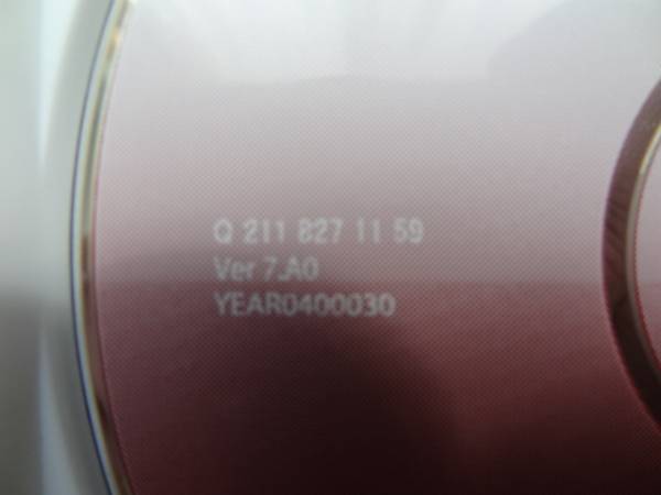 ★☆メルセデス　ベンツ純正 DVDナビロム　2011年度版☆★