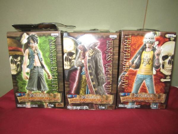 ワンピースDXフィギュア THE GRANDLINE MEN vol.5 全3種セット